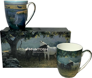 Bateman Horses Set of 2 Mugs