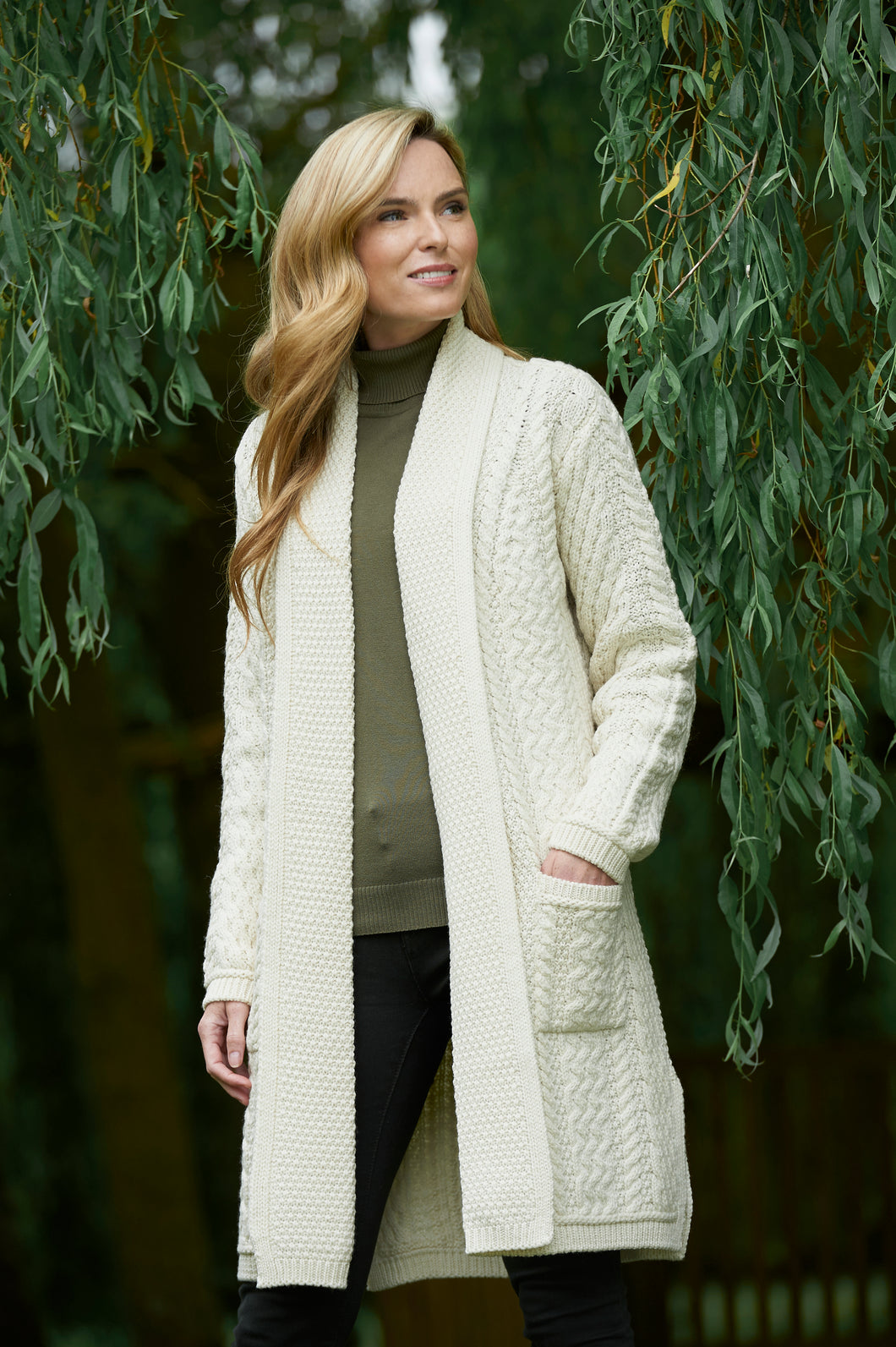 Doolin Edge to Edge Coat Natural