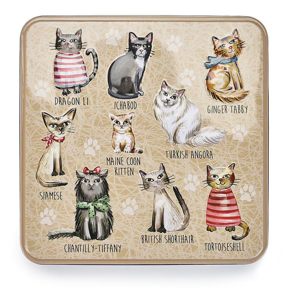 Grandma Wild's Cats in Jumpers Biscuit Tin
