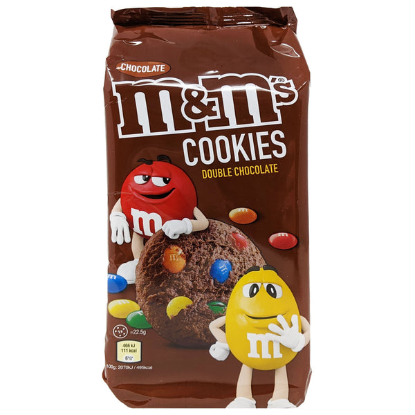 M&Ms Double Chocolate Biscuits