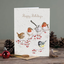 Load image into Gallery viewer, &#39;One Snowy Day&#39; Bird Card
