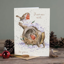 Load image into Gallery viewer, &#39;From Our Nest To Yours&#39; Robin Card
