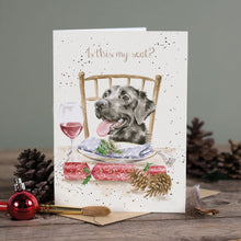 Load image into Gallery viewer, &#39;Is This My Seat&#39; Labrador Card
