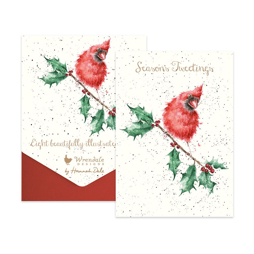 'Cardinal Christmas' Card Pack