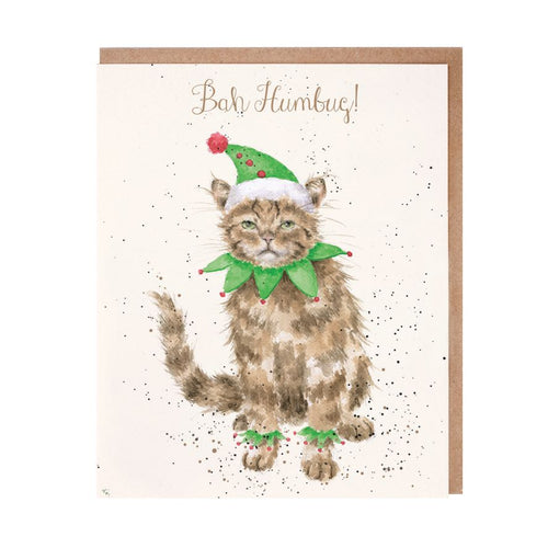 'Bah Humbug' Christmas Wrendale Card