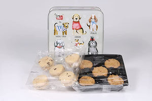 Grandma Wild's Embossed Dogs in Jumpers Tin - 160g