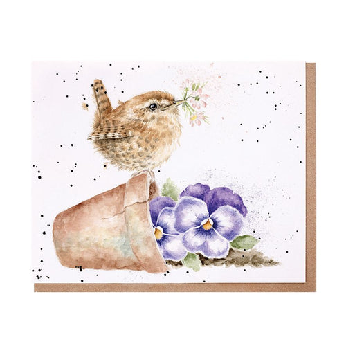 Wrendale 'Pottering About' Wren Card