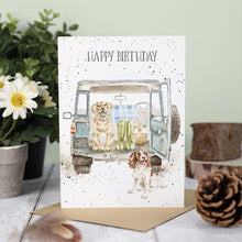Load image into Gallery viewer, &#39;Barking Birthday&#39; Labrador &amp; Spaniel Birthday Card

