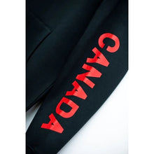 Load image into Gallery viewer, Canada - Black Maple &#39;Crest&#39; Premium Hoodie
