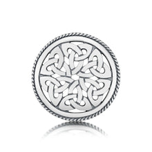 Load image into Gallery viewer, Book of Kells Brooch in Sterling Silver
