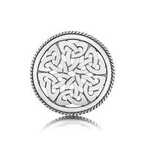 Book of Kells Brooch in Sterling Silver