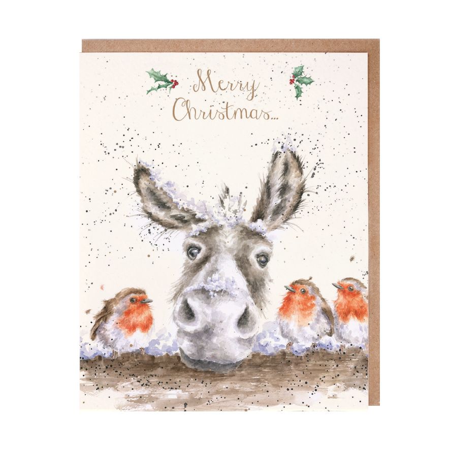 'The Christmas Donkey' Card