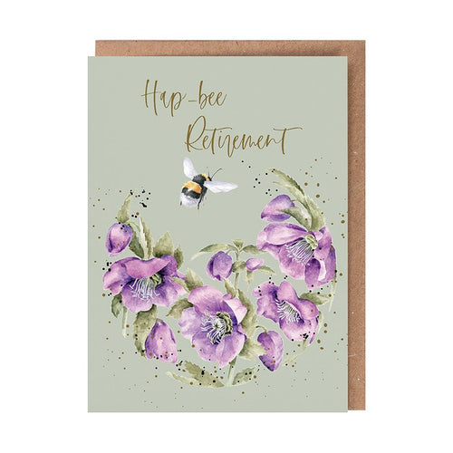 'Hap-Bee Retirement' Card