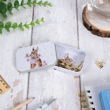 Load image into Gallery viewer, &#39;Head Clover Heels&#39; Rabbit Mini Gift Tin
