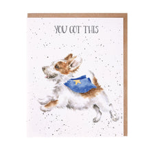 Load image into Gallery viewer, Wrendale &#39;Super Dog&#39; Terrier Card

