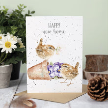Load image into Gallery viewer, &#39;New Digs&#39; Wren New Home Card
