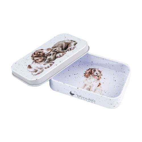 'Growing Old Together' Spaniel and Labrador Mini Gift Tin