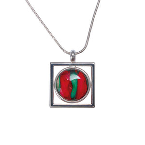 Open Square Pendant