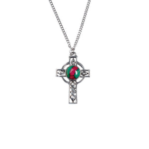Celtic Cross Pewter Pendant