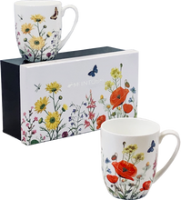 Load image into Gallery viewer, Wildflowers Mug Pair
