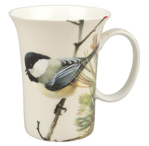 Bateman Lively Pair - Chickadees Crest Mug