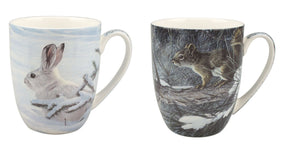 Bateman Woodland Animals Mug Pair