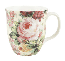 Load image into Gallery viewer, Pretty Chintzy Rose Bouquet Java Mug
