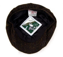 Load image into Gallery viewer, Harris Tweed Peaky Newsboy 8-piece Flat Cap

