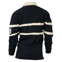 Load image into Gallery viewer, Guinness Black &amp; Cream Traditional Rugby Shirt
