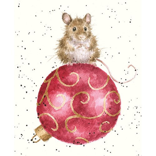 Christmas Mouse Mini Holiday Card
