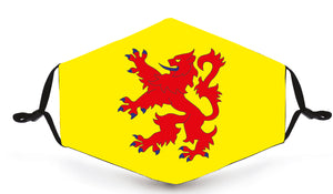 Lion Rampant Fabric Reusable Mask