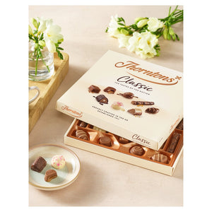 Thorntons Classic Collection Milk, Dark & White Chocolate Gift Box 262g