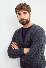Load image into Gallery viewer, Men&#39;s Merino Wool V-Neck Cardigan
