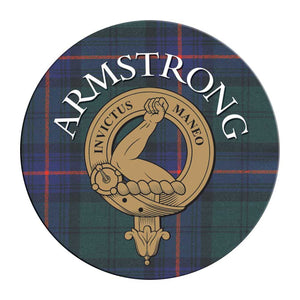 Clan Crest Tartan Coaster