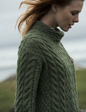 Load image into Gallery viewer, Aran Asymmetrical Cardigan
