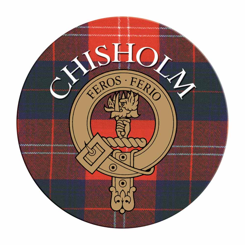 Clan Crest Tartan Coaster