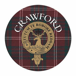 Clan Crest Tartan Coaster