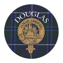 Load image into Gallery viewer, Clan Crest Tartan Coaster
