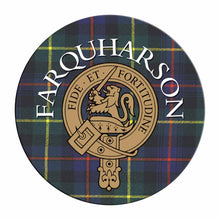 Load image into Gallery viewer, Clan Crest Tartan Coaster
