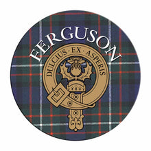 Load image into Gallery viewer, Clan Crest Tartan Coaster
