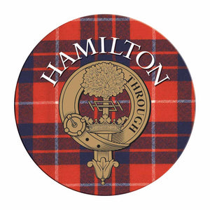 Clan Crest Tartan Coaster