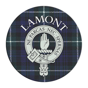 Clan Crest Tartan Coaster