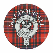 Load image into Gallery viewer, Clan Crest Tartan Coaster
