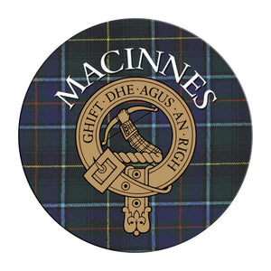 Clan Crest Tartan Coaster