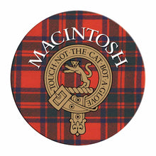 Load image into Gallery viewer, Clan Crest Tartan Coaster
