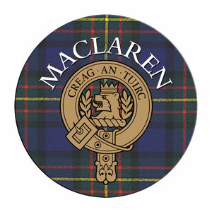 Clan Crest Tartan Coaster