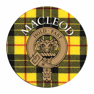 Clan Crest Tartan Coaster