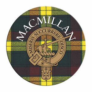 Clan Crest Tartan Coaster