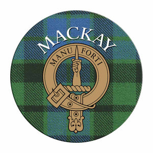 Clan Crest Tartan Coaster
