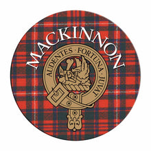Load image into Gallery viewer, Clan Crest Tartan Coaster
